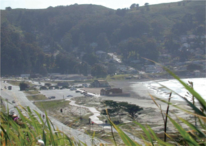 Pacifica State Beach, post construction, 2005. Photo courtesy City of Pacifica