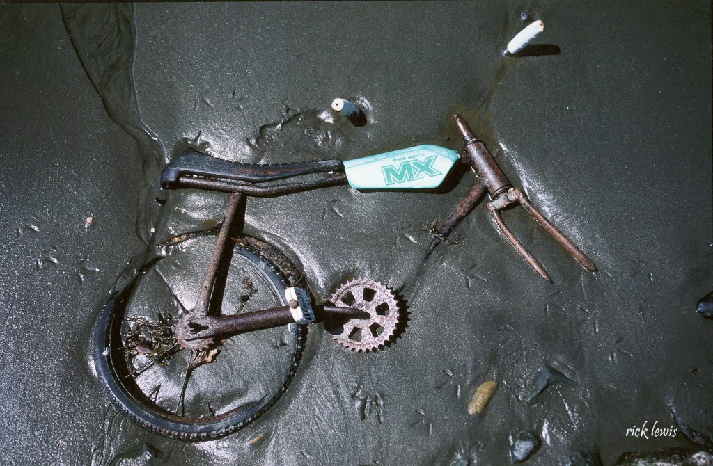 bicycle in mud rick lewis